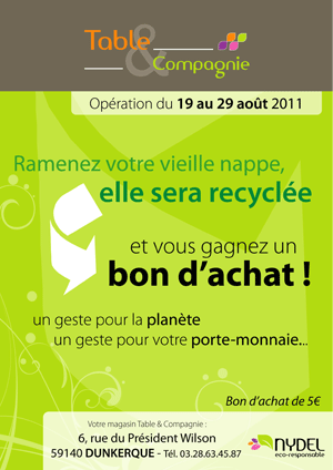 Flyer Table et Compagnie